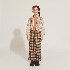 Лонгслив в рубчик Gingersnaps "Jenny Tan", коричневый